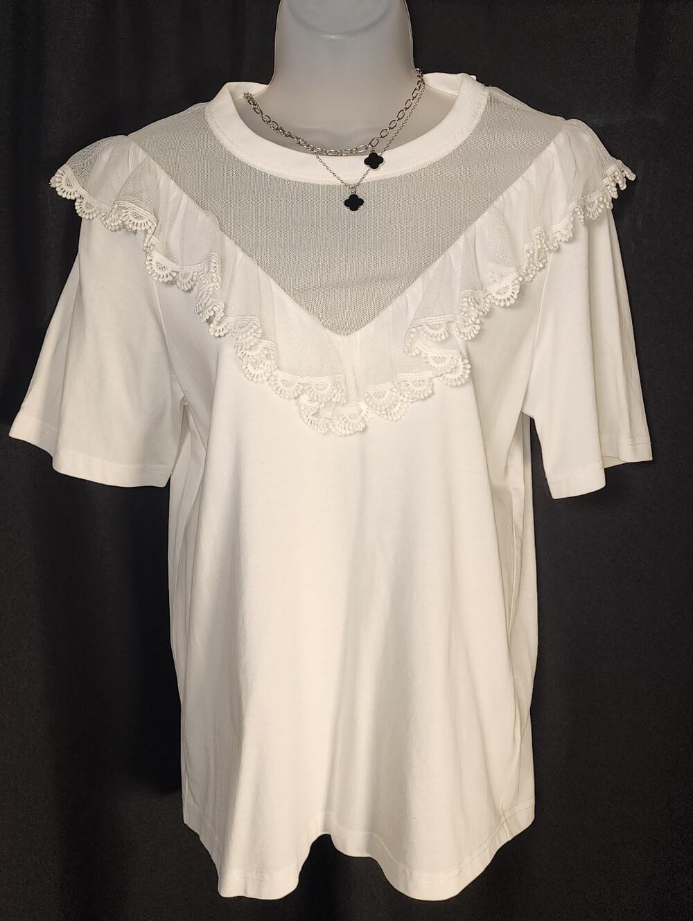Chloe White Wardrobe Top